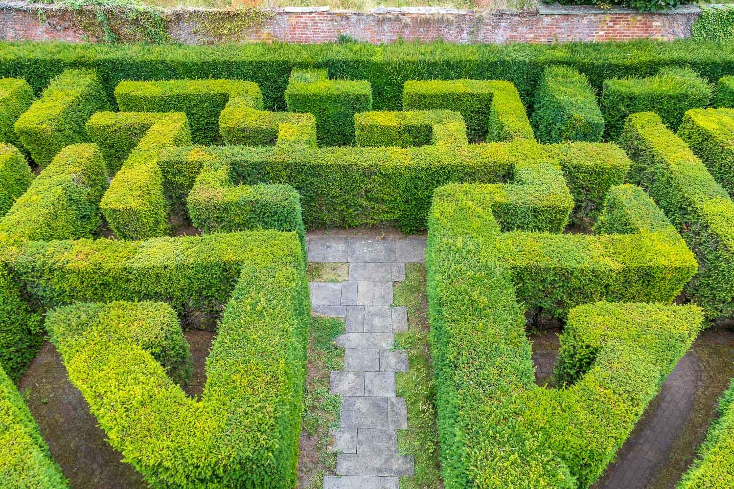 Hampton Gardens, maze