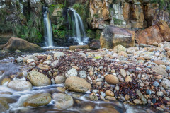 Hayburn Wyke, waterfall