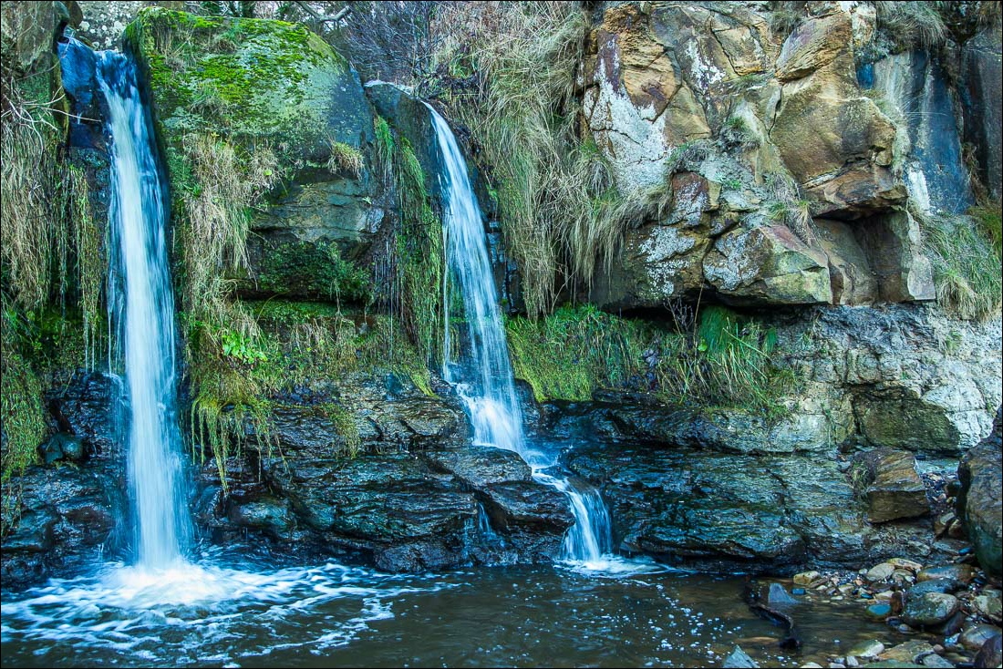 Hayburn Wyke waterfall