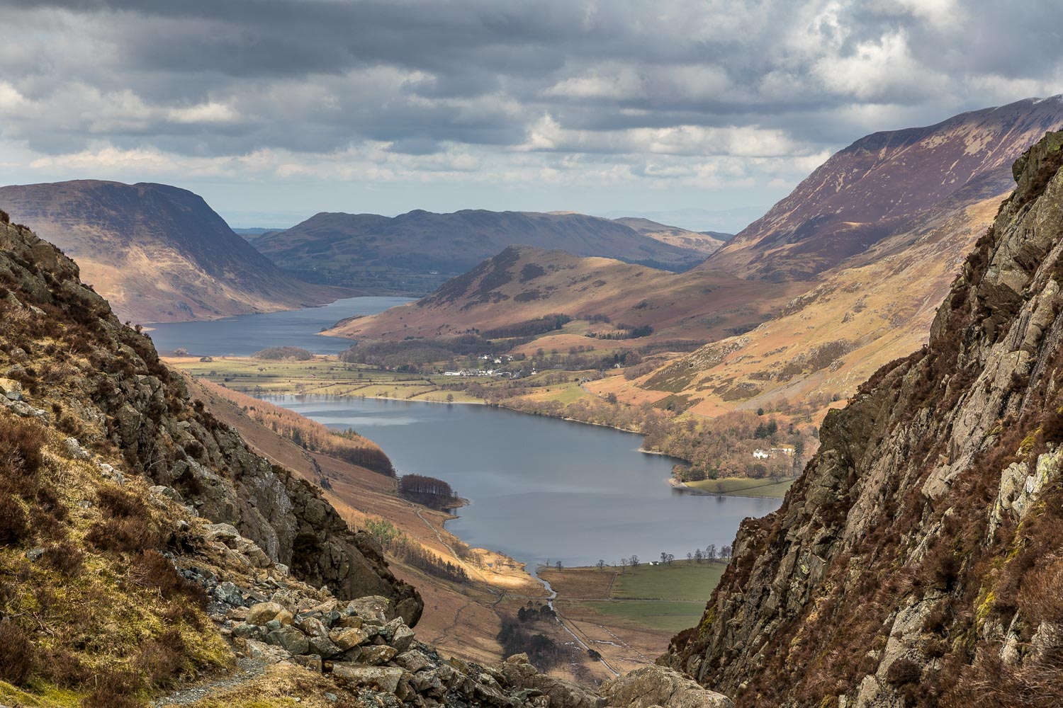 Buttermere and Crummock Water from Haystacks