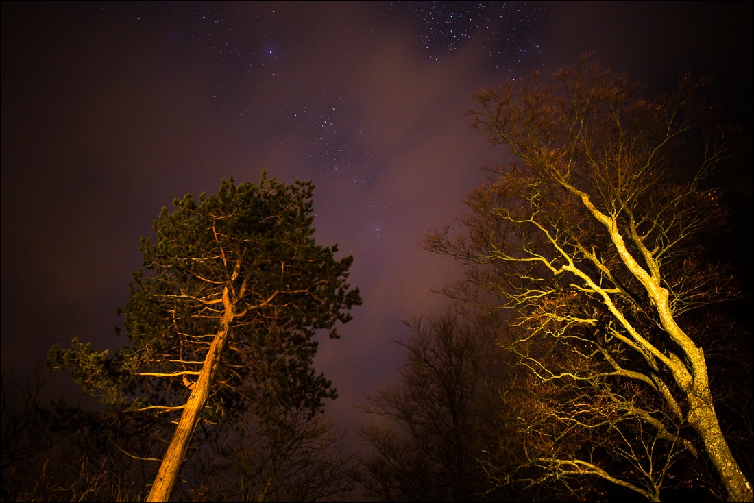 Night sky Lake District