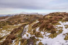 High Rigg walk, Long Band, Skiddaw