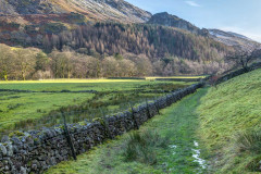 St John's in the Vale, dry stone wall