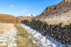 High Rigg, dry stone wall