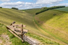 Huggate poetry bench, Horse Dale