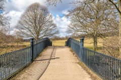 Iron Bridge, River Aln, Hulne Park