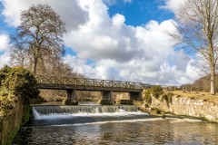 Hulne Park, River Aln, Monk's Bridge