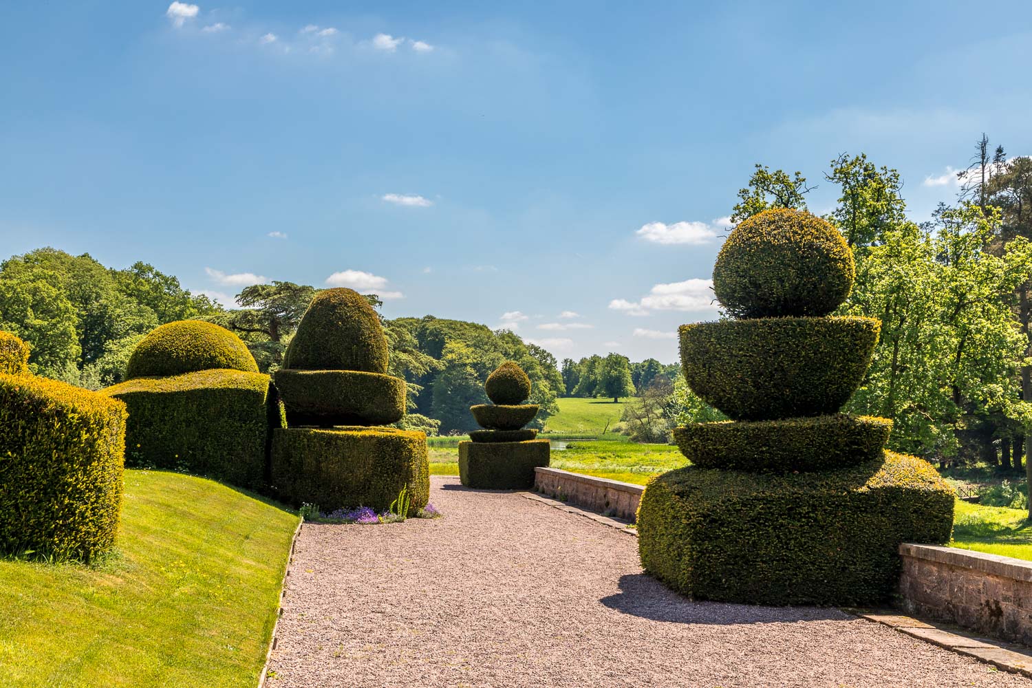 Hutton-in-the-Forest topiary