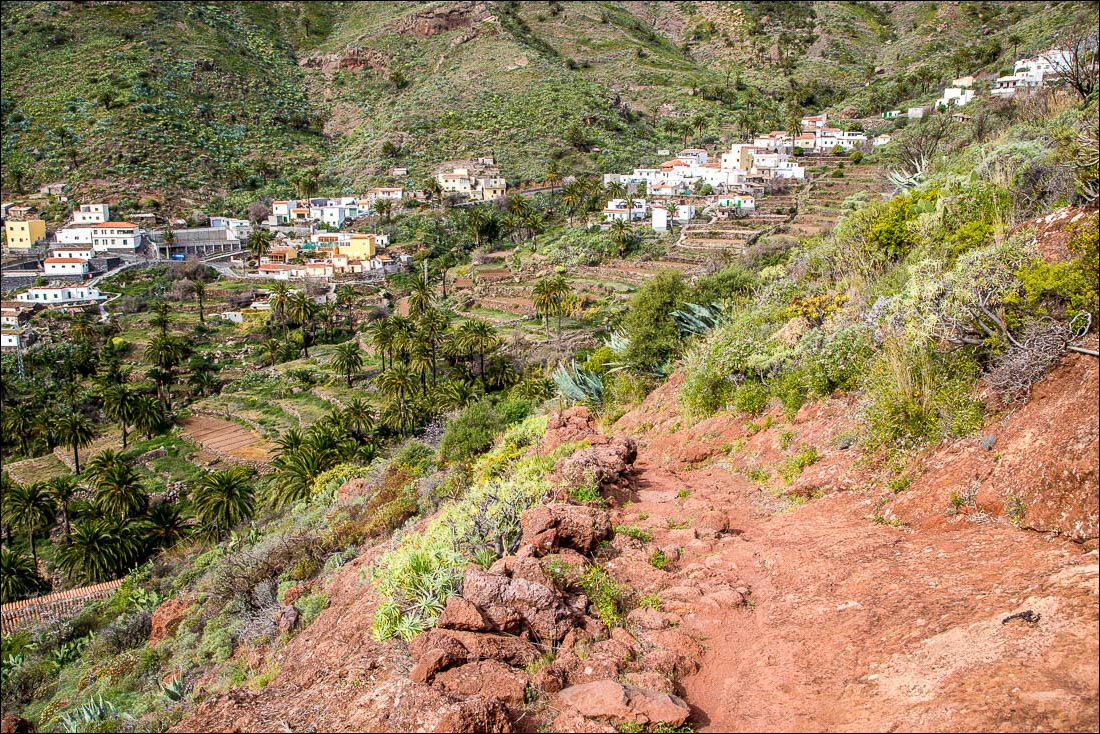 La Gomera walks, Imada