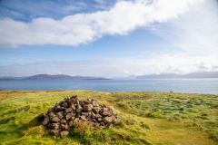 Staffa, cairn