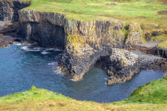 Staffa basalt columns