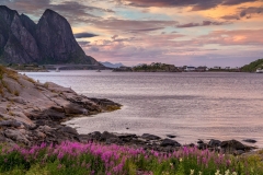 Reine Rorbuer, Lofoten, sunset