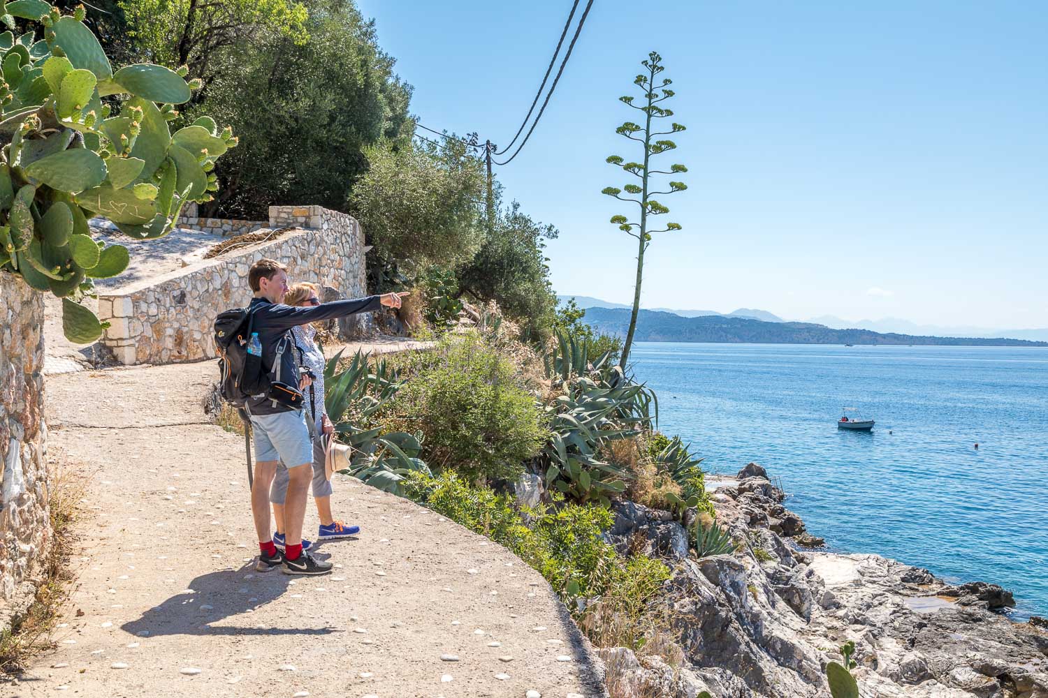 Kerasia walk, Corfu walk