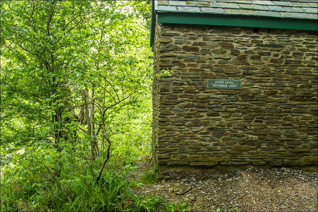 The water monitoring station, River Cocker The water monitoring station, River Cocker