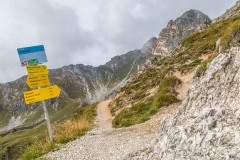 Kreuzjoch walk, Niederer Burgstall