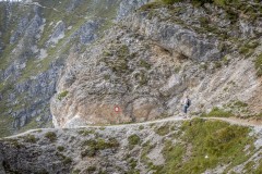 Kreuzjoch walk, Niederer Burgstall
