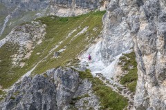 Kreuzjoch walk, Niederer Burgstall