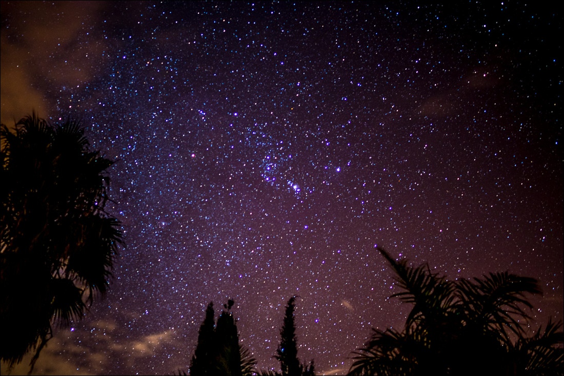 Night sky La Palma