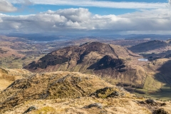 Lingmoor Fell from the summit of Loft Crag