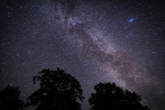 Night sky, milky way