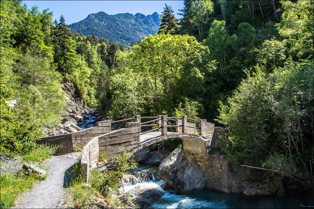 La Ripera walk, Pyrenees La Ripera walk, Pyrenees
