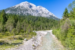 Leutascher Ache, Hohe Munde