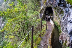 Levada do Furado, tunnel
