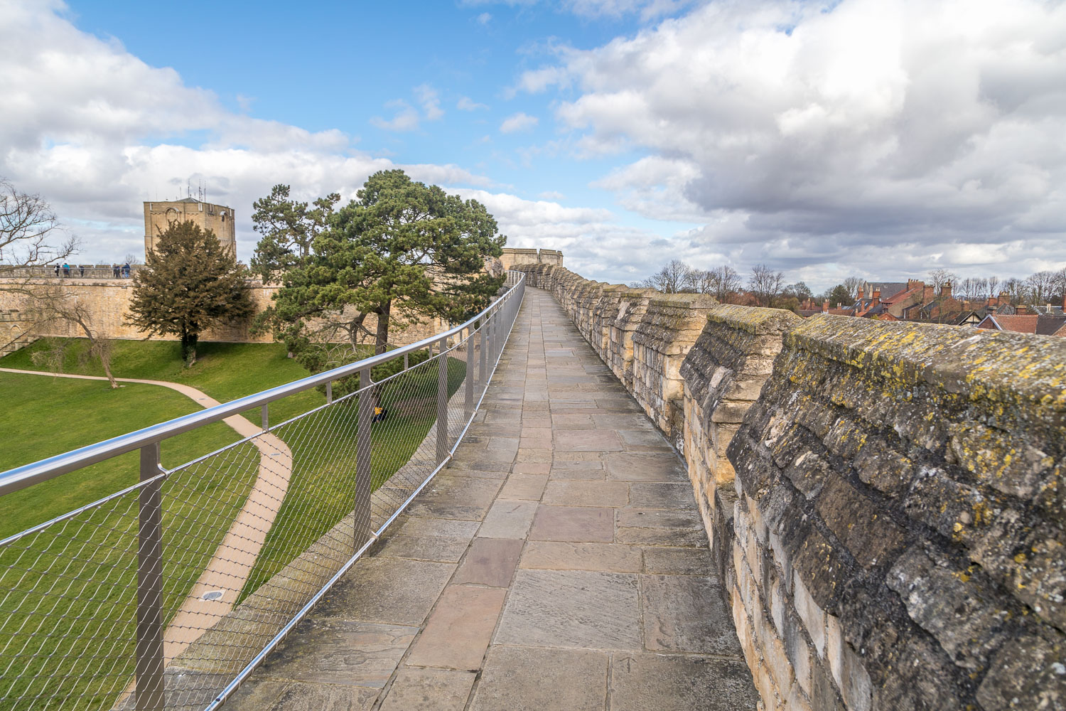 Lincoln Castle, Medieval Wall Walk