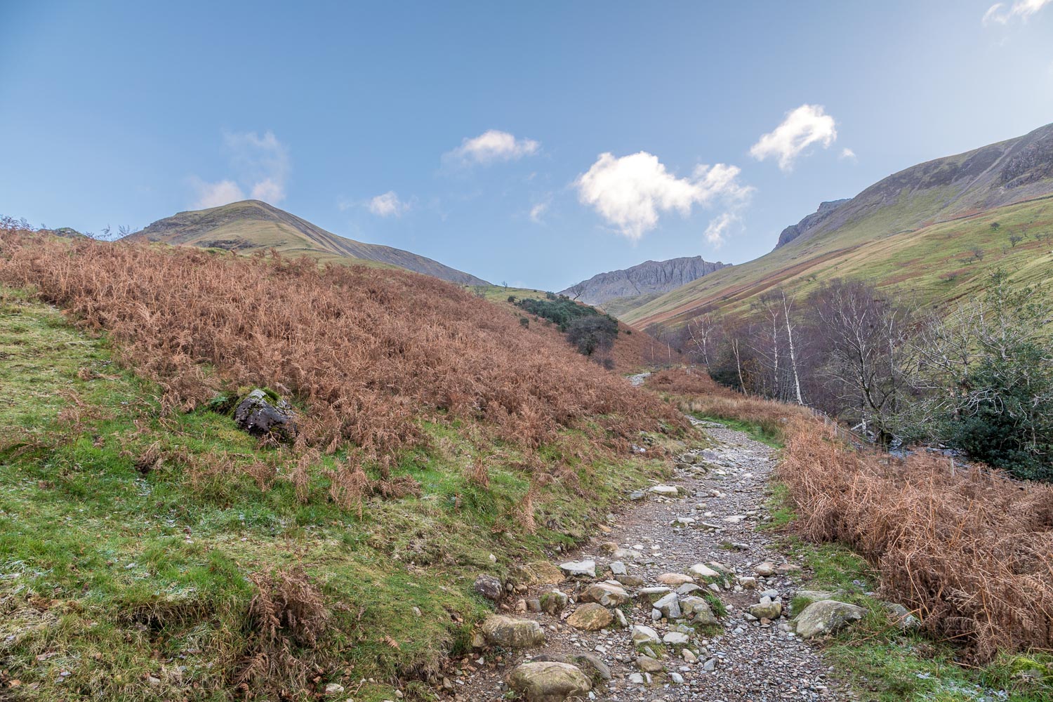 Lingmell walk, Scafell Pike, Hollow Stones path