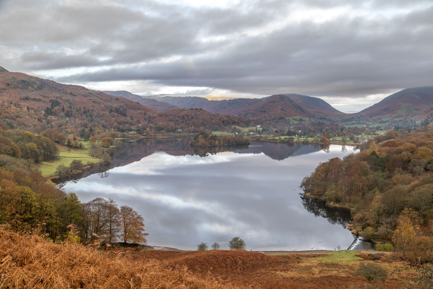 Loughrigg Terrace, Grasmere, view
