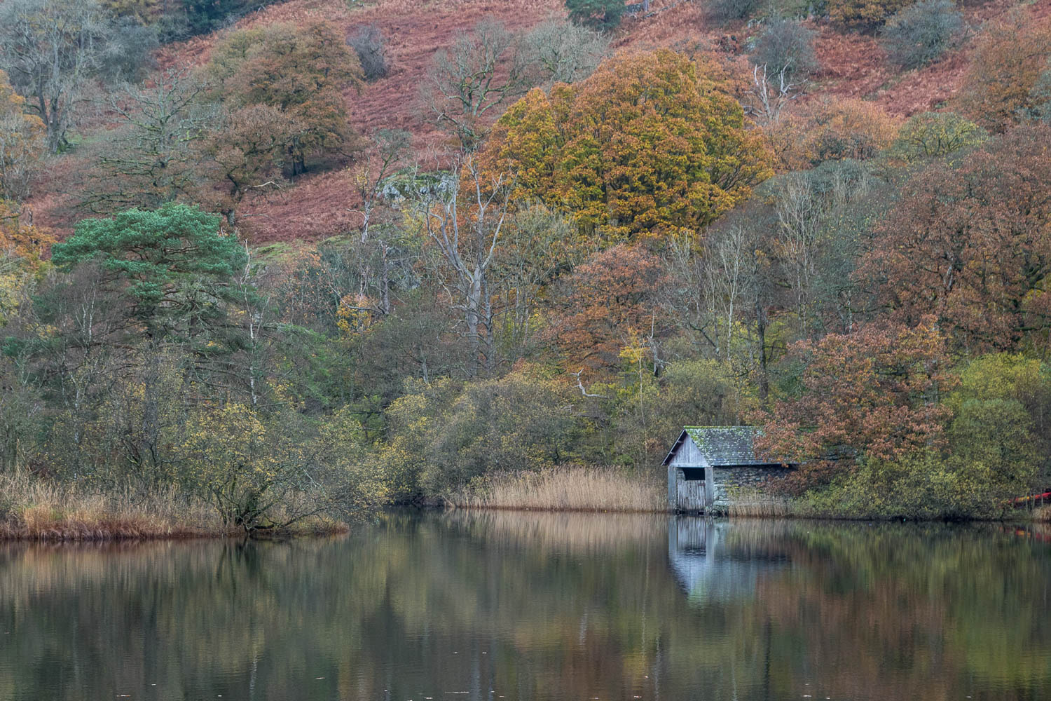 Rydal Water boathouse