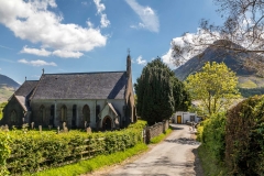 St Bartholomew's Church Loweswater, and the Kirkstile Inn