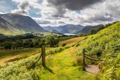 Low Fell walk, Crummock Water