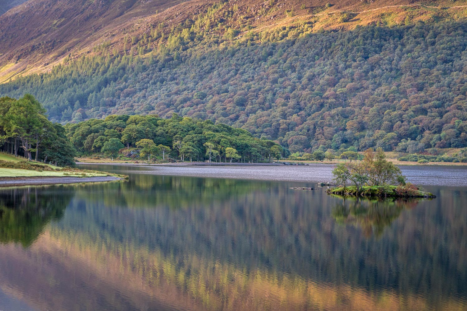 Woodhouse Islands Crummock Water Woodhouse Islands Crummock Water
