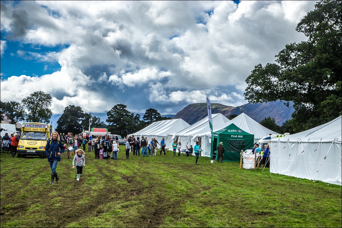 Loweswater Show craft tent