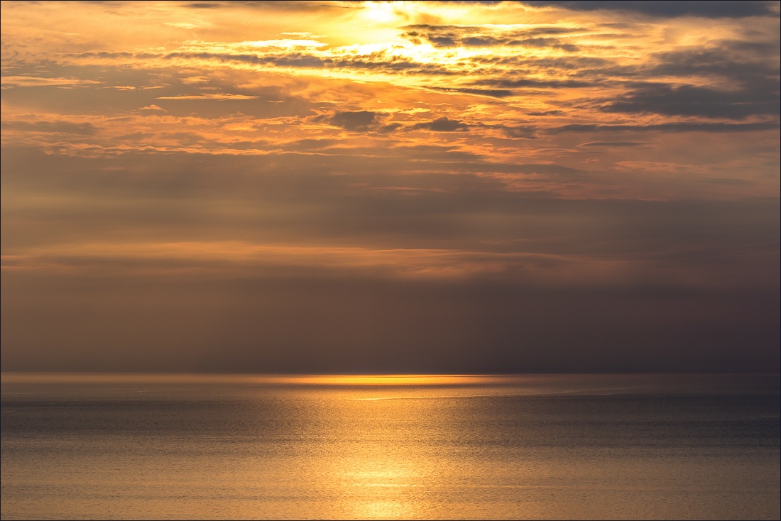 Irish Sea sunset