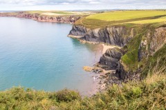 Marloes Peninsula walk, Wales Coast Path, Musselwick Sands