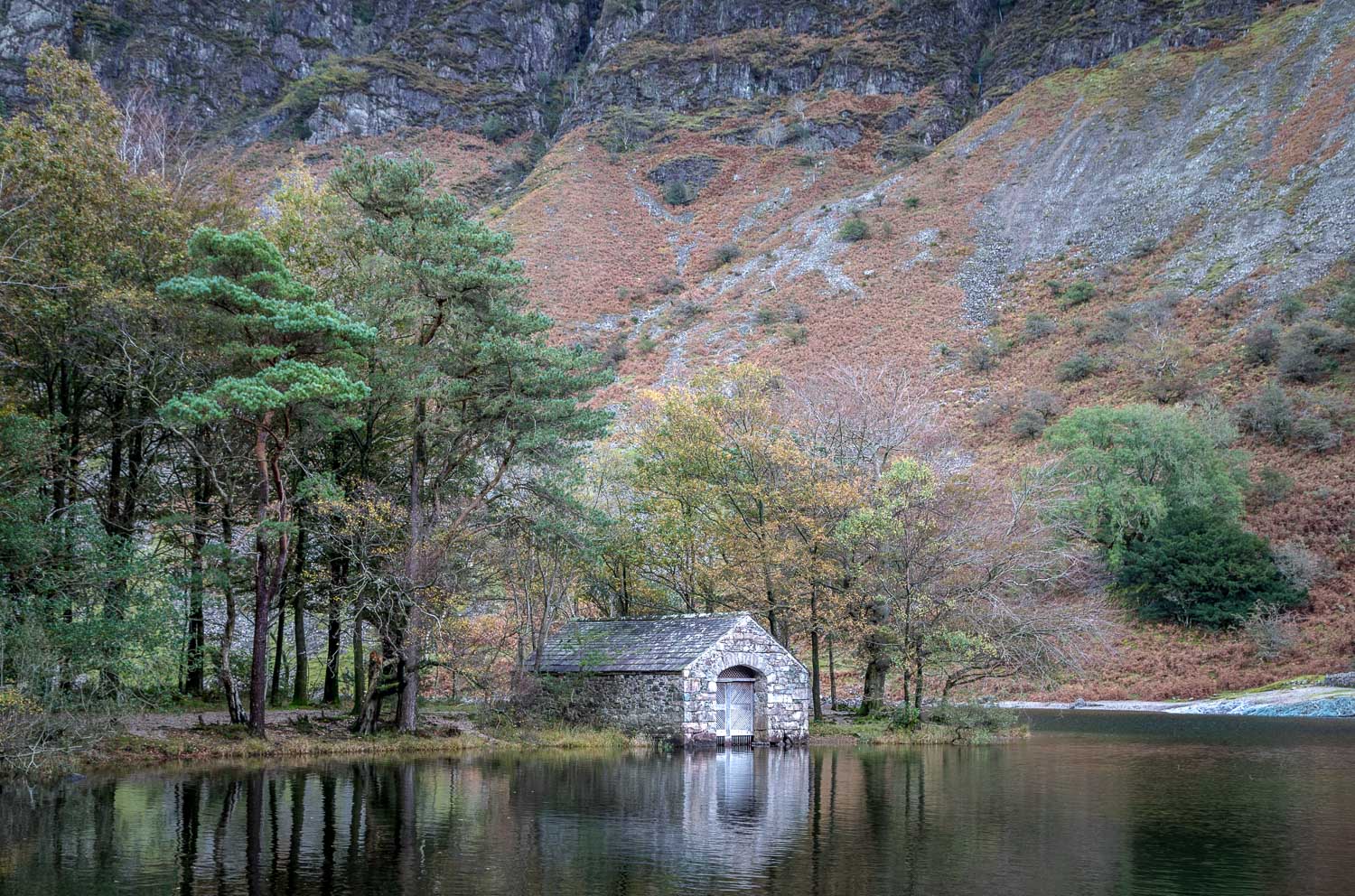 Wastwater boathouse