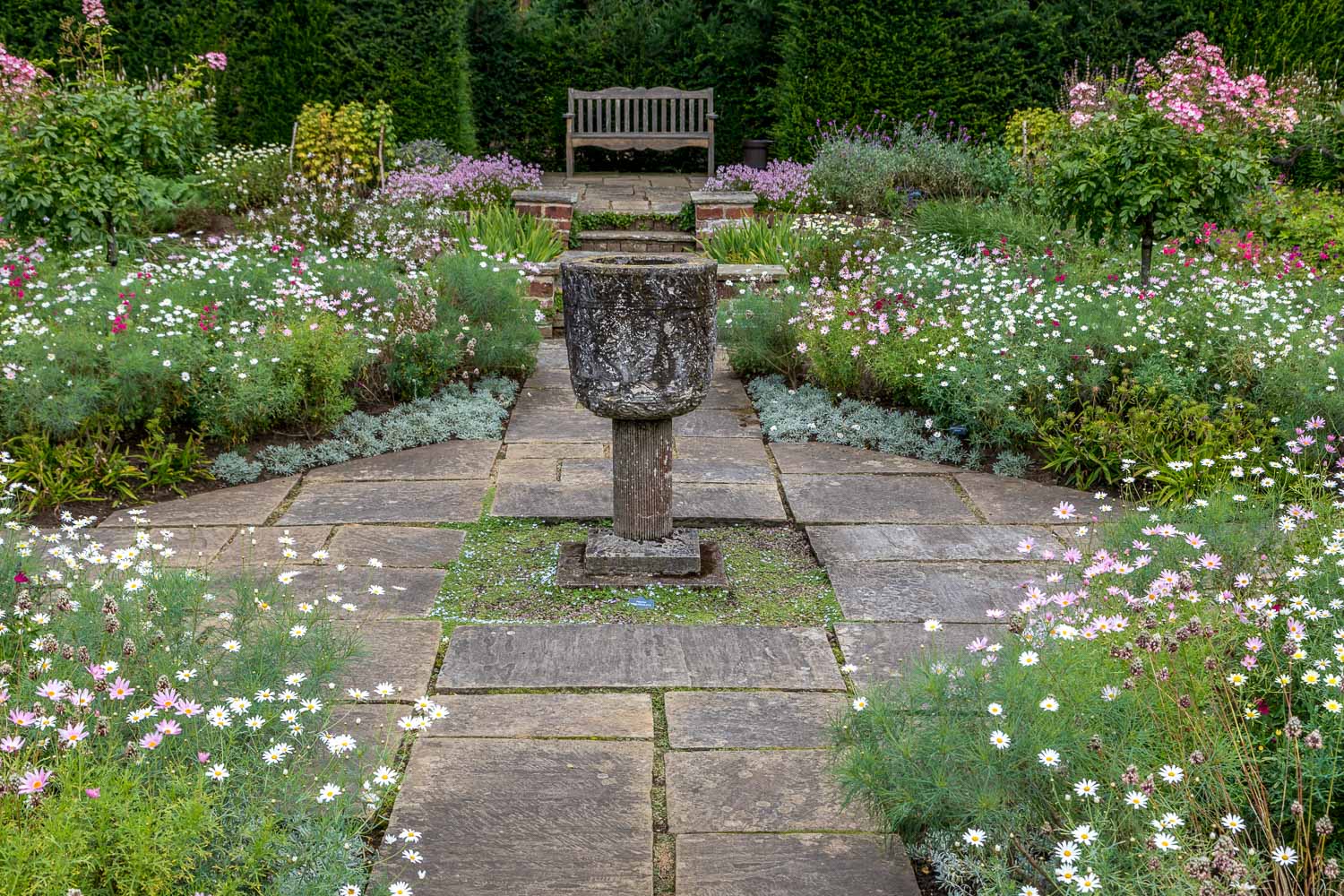 Newby Hall garden, Sylvia's Garden