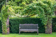 Newby Hall garden, borders
