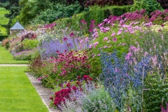 Newby Hall garden, borders
