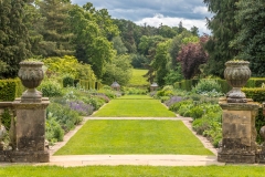 Newby Hall Gardens, double herbaceous border
