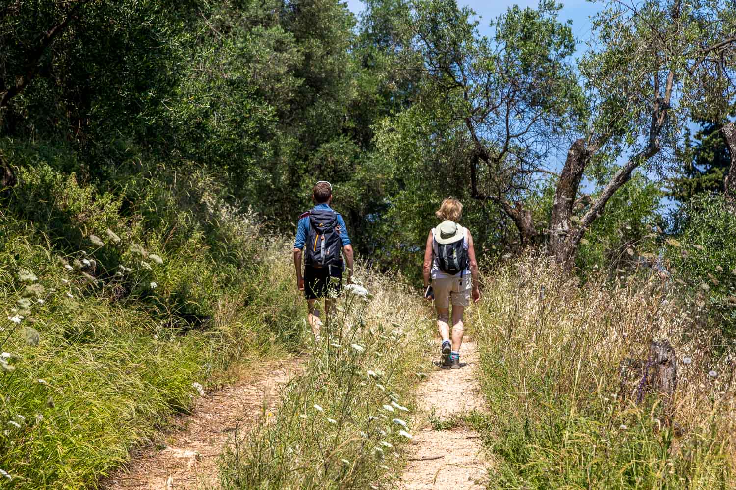 Old Perithia walk, Corfu walk