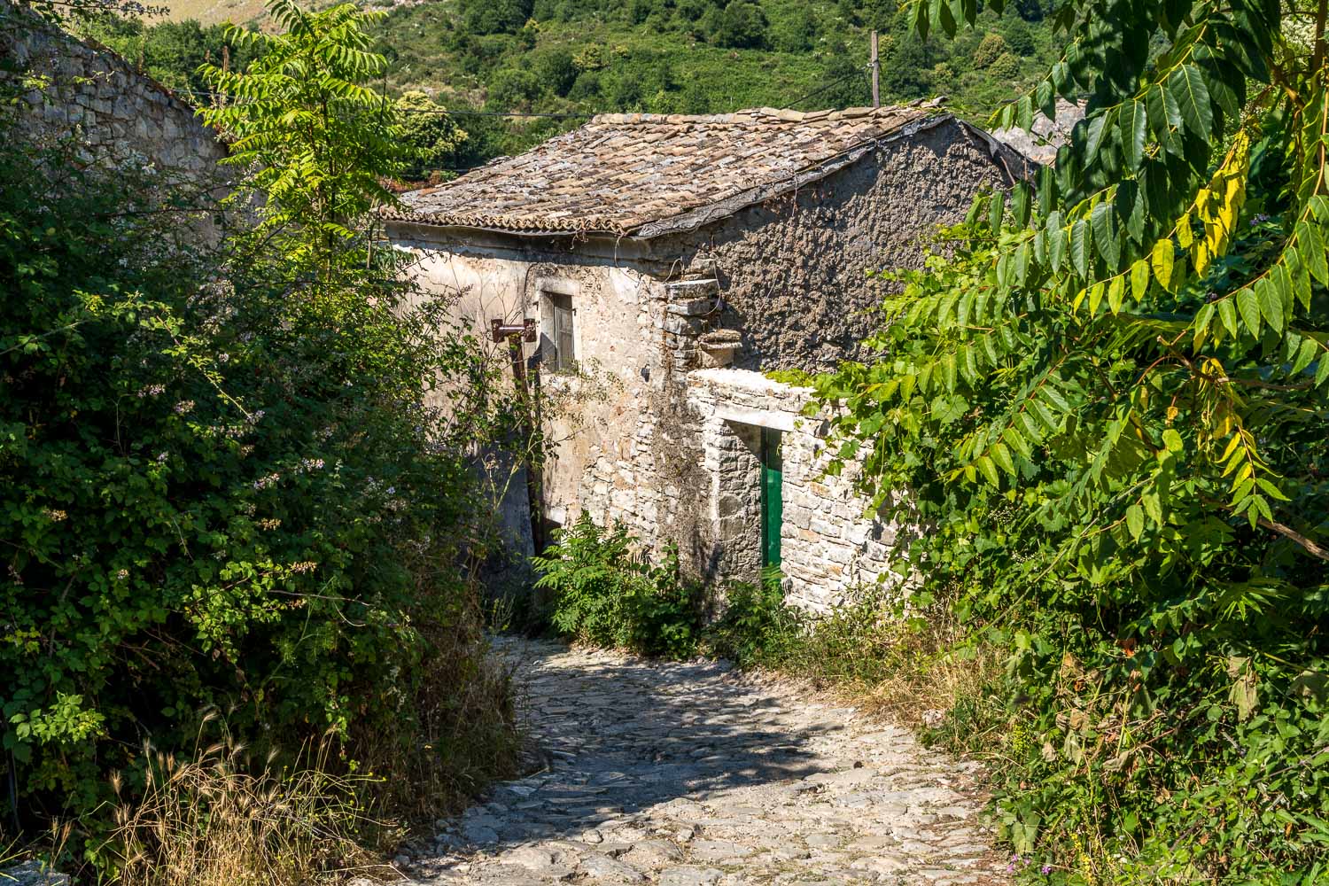 Old Perithia walk, Corfu walk