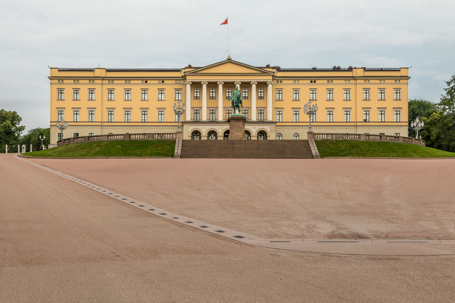 Oslo walk, Royal Palace Oslo
