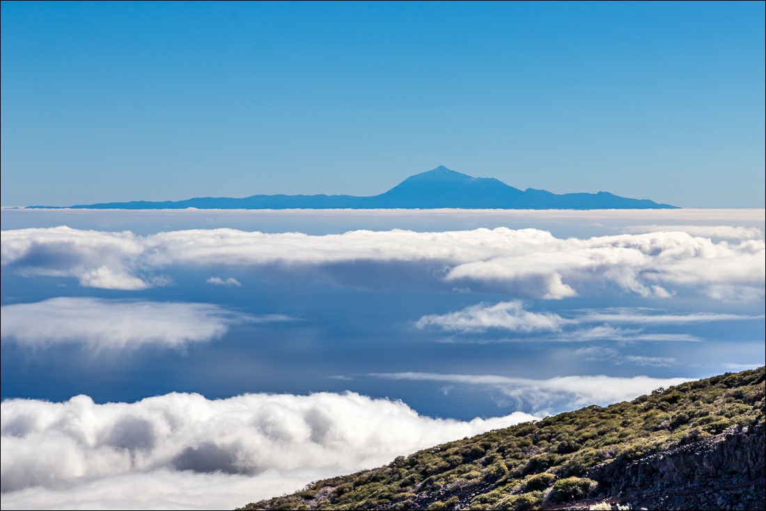 Pico de la Nieve walk, La Palma, Mount Teide