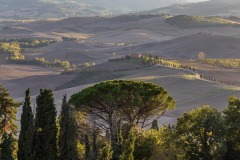Pienza, Passeggiata Panoramica, Val d'Orcia
