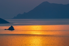 Porto Timoni walk, Corfu sunset, 3 Brothers restaurant