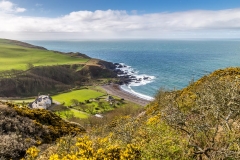 Portpatrick walk, Knockinaam Lodge Hotel