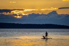 Powell River sunset